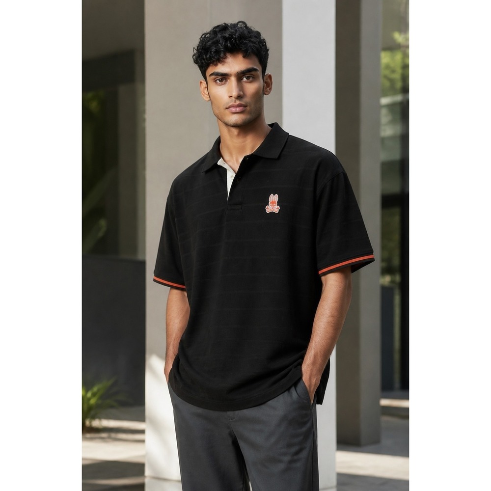 Psycho Bunny100% Pima Cotton Polo Size 7‎